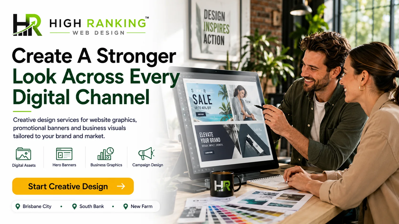 High Ranking Web Design homepage banner 8